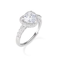 Ringe Amen Dame Diamonds in Silber Zircone RTIHBBBZ3 - RTIHBBBZ3